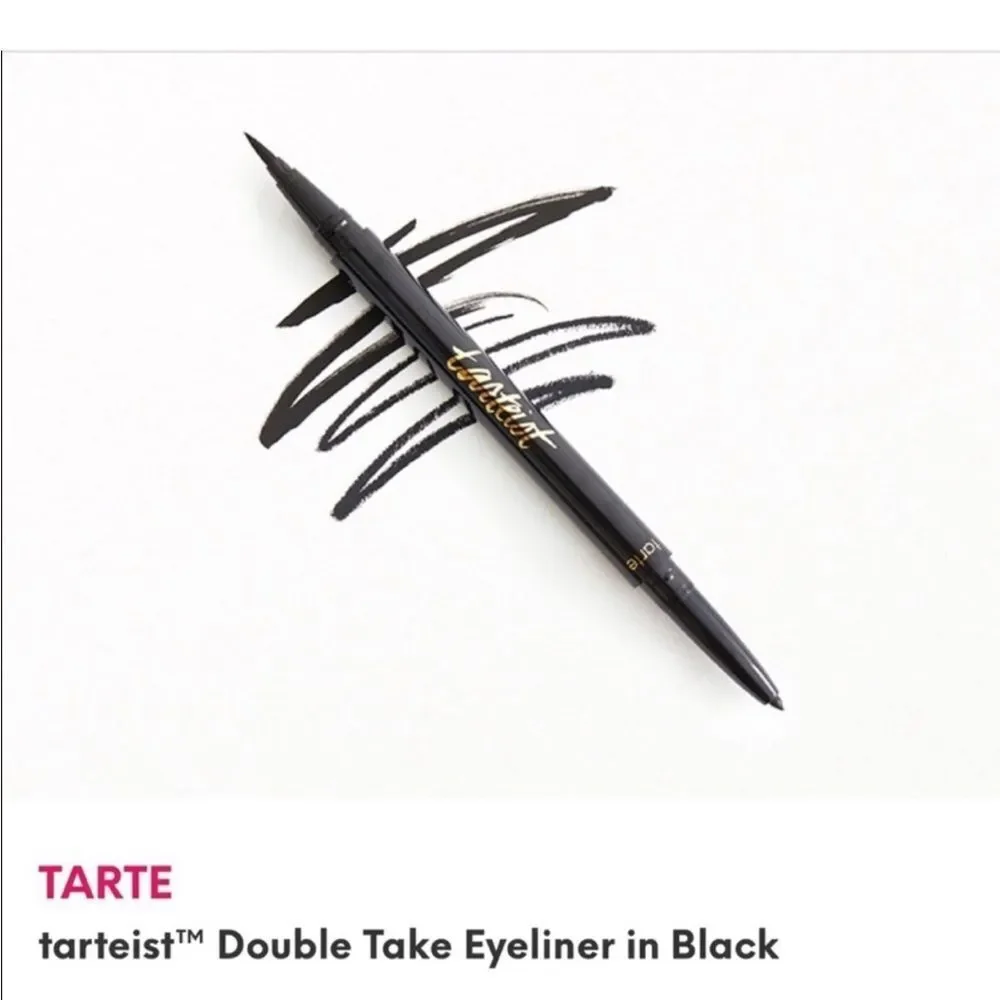 NEW Tarte Tarteist Double Take Eyeliner Black Waterproof